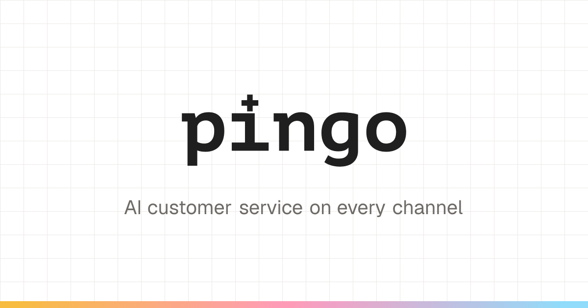 pingo – KI-Kundenservice